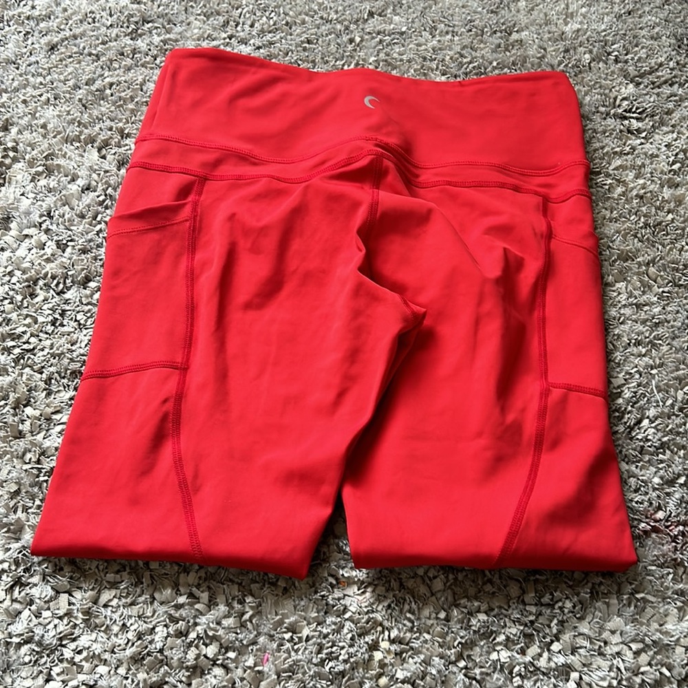 ZYIA Red Leggings
